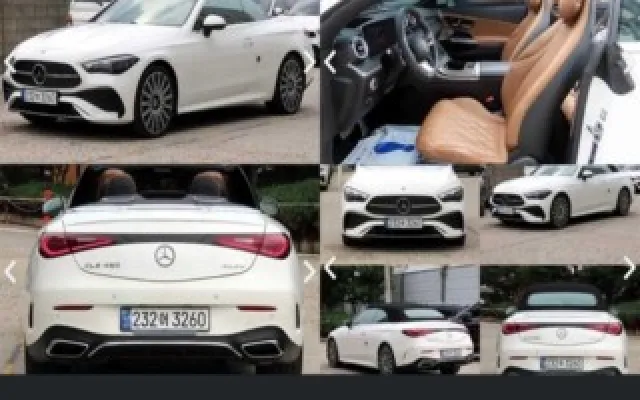인천중고자동차할부 CLE 클래스 CLE 450 4MATIC 카브리올레 매물 사진 11 - 2024/07 21,672km